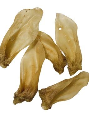 Snack natural para perro, oreja de cordero (bolsa 4 ud.)